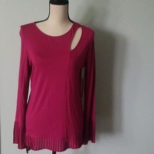 Long Sleeves purple Size S Blouse